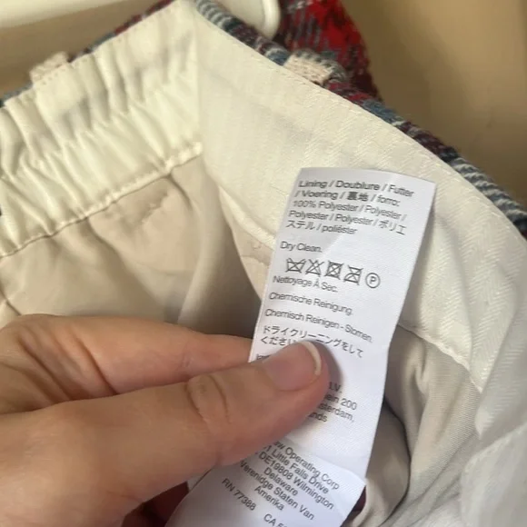 NWT J. Crew | Nello Gori Vintage Plaid Tapered Leg Wool Pant Size 6P - Picture 13 of 13